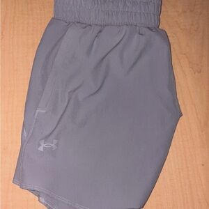 Under Armour Light Gray Performance Shorts